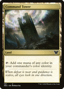 Command Tower (NEC-167)  - Neon Dynasty Commander