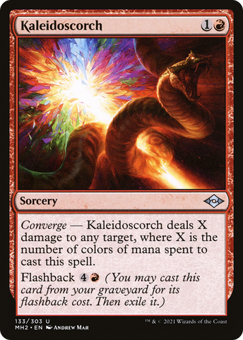 Kaleidoscorch (MH2-133)  Foil - Modern Horizons 2