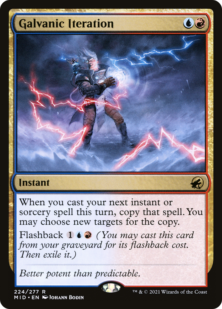 Galvanic Iteration (MID-224)  - Innistrad: Midnight Hunt