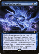 Haunting Imitation (Extended Art) (VOC-051)  - Crimson Vow Commander: (Extended Art)
