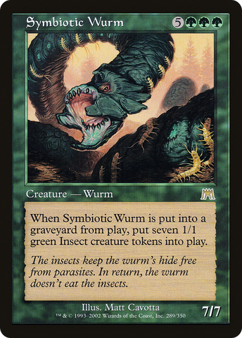 Symbiotic Wurm (ONS-289)  - Onslaught
