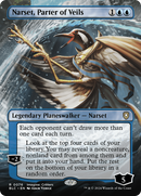 Narset, Parter of Veils (Borderless) (BLC-076)  - Bloomburrow Commander