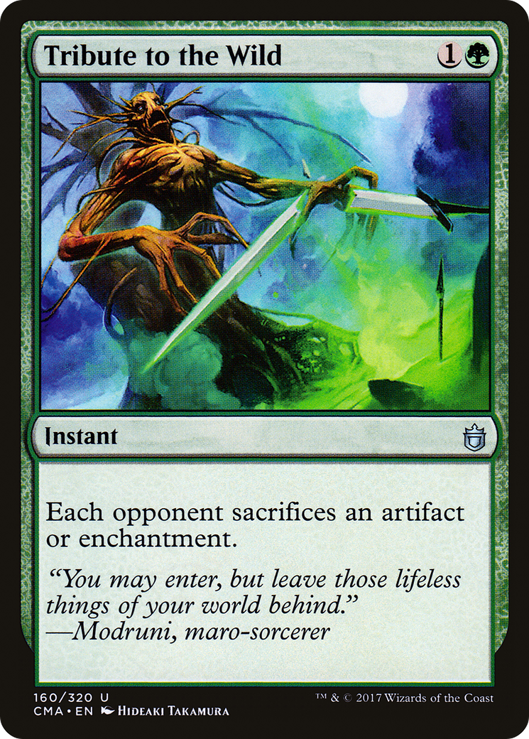 Tribute to the Wild (CMA-160)  - Commander Anthology