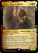 Eomer, King of Rohan (Showcase Scrolls) (LTC-455) - Tales of Middle-earth Commander: (Showcase) Foil