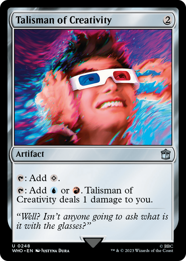 Talisman of Creativity (WHO-248)  - Doctor Who