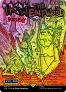 Hew the Entwood (Borderless Poster) (Serial Numbered) (LTR-737)  Foil - The Lord of the Rings: Tales of Middle-earth