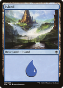 Island (257) (KTK-257)  - Khans of Tarkir