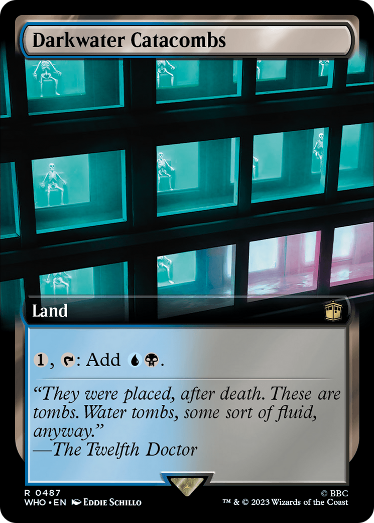 Darkwater Catacombs (Extended Art) (WHO-487)  - Doctor Who: (Extended Art)