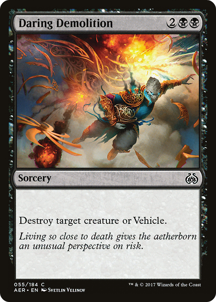 Daring Demolition (AER-055)  Foil - Aether Revolt