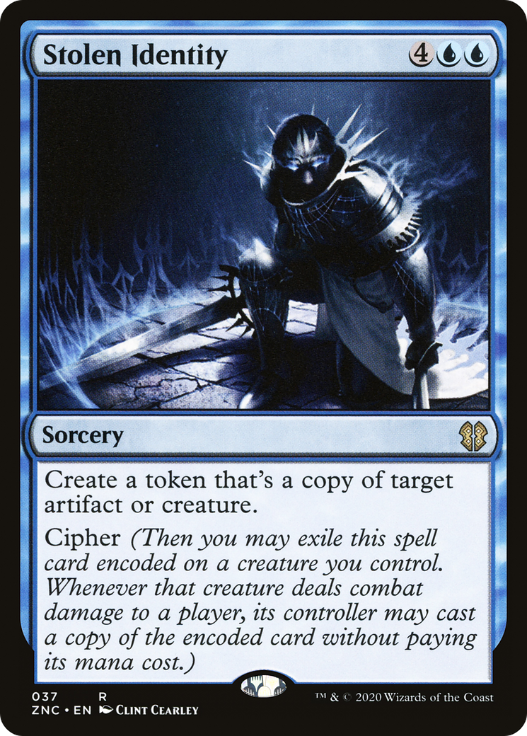 Stolen Identity (ZNC-037)  - Zendikar Rising Commander