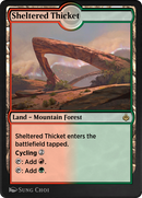 Sheltered Thicket (AKR-330)  - Amonkhet Remastered