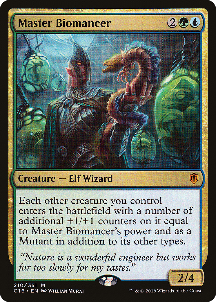 Master Biomancer (C16-210) - Commander 2016