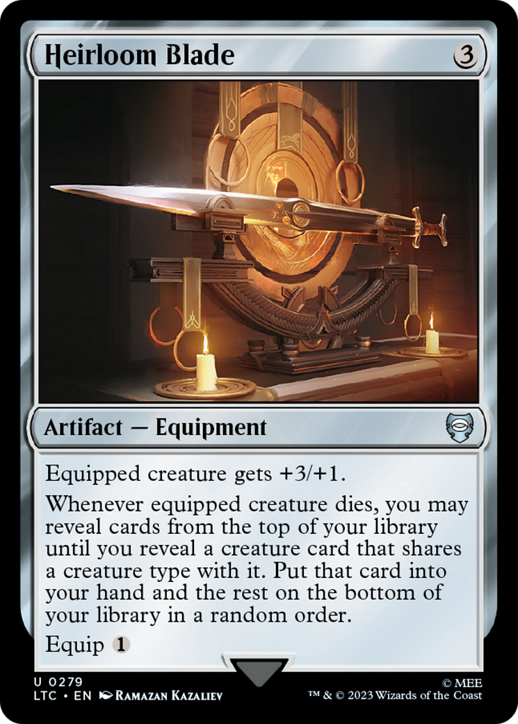 Heirloom Blade (LTC-279)  - Tales of Middle-earth Commander