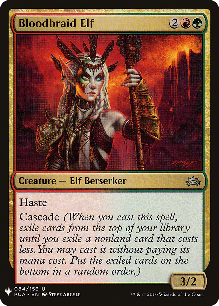 Bloodbraid Elf (LIST-PCA-84)  - The List