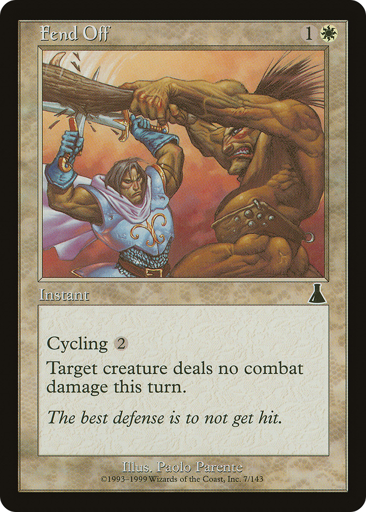 Fend Off (UDS-007)  Foil - Urza's Destiny