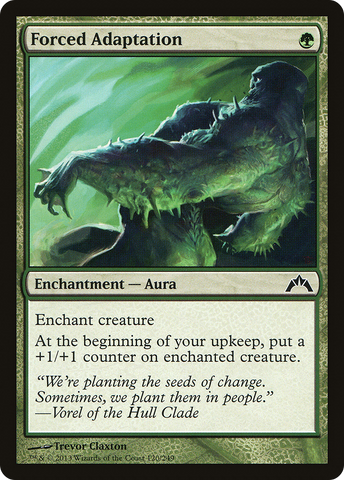 Forced Adaptation (GTC-120)  Foil - Gatecrash
