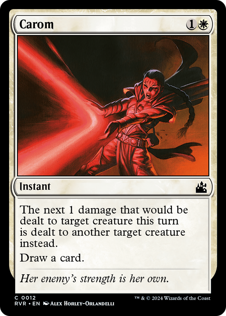 Carom (RVR-012)  Foil - Ravnica Remastered