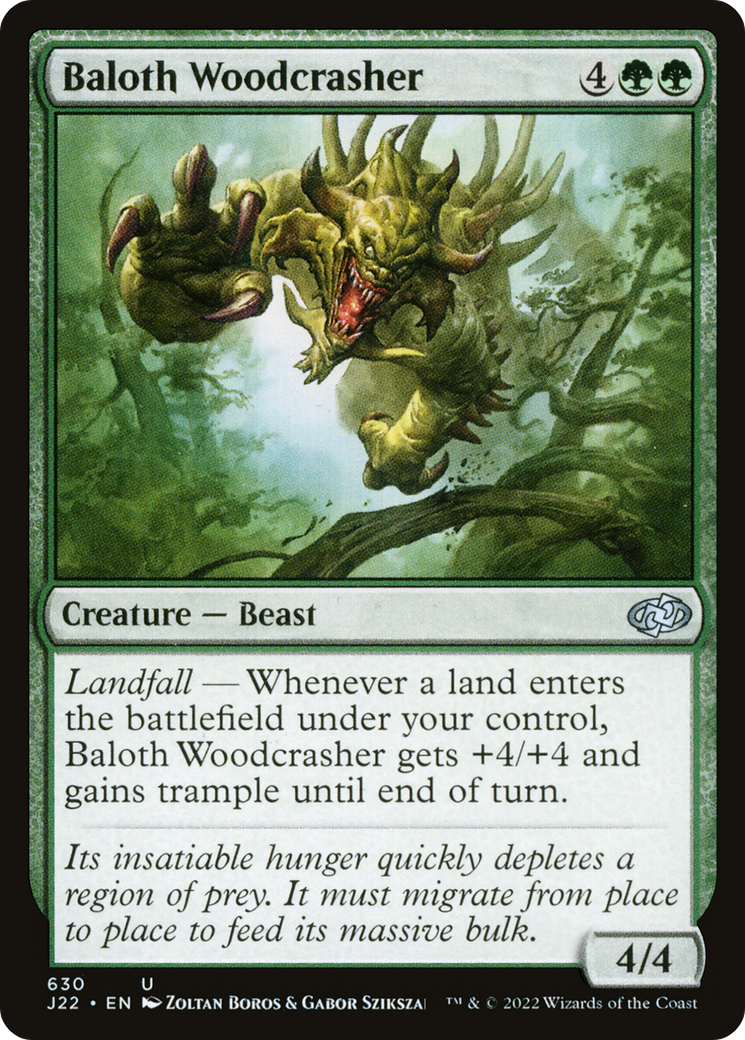 Baloth Woodcrasher (J22-630)  - Jumpstart 2022