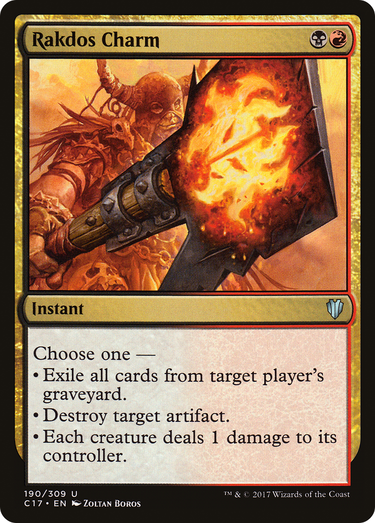 Rakdos Charm (C17-190) - Commander 2017