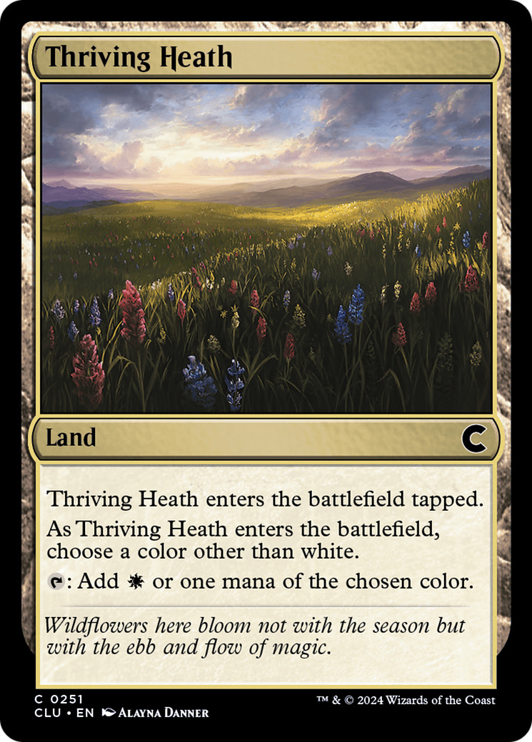 Thriving Heath (CLU-251)  - Ravnica: Clue Edition