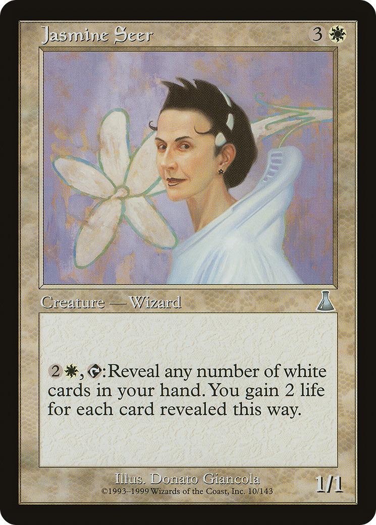 Jasmine Seer (UDS-010)  Foil - Urza's Destiny