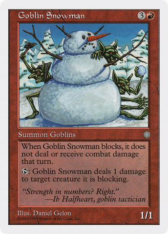 Goblin Snowman (ATH-015)  - Anthologies