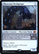 Phyrexian Fleshgorger (PRE-121)  Foil - The Brothers' War Promos