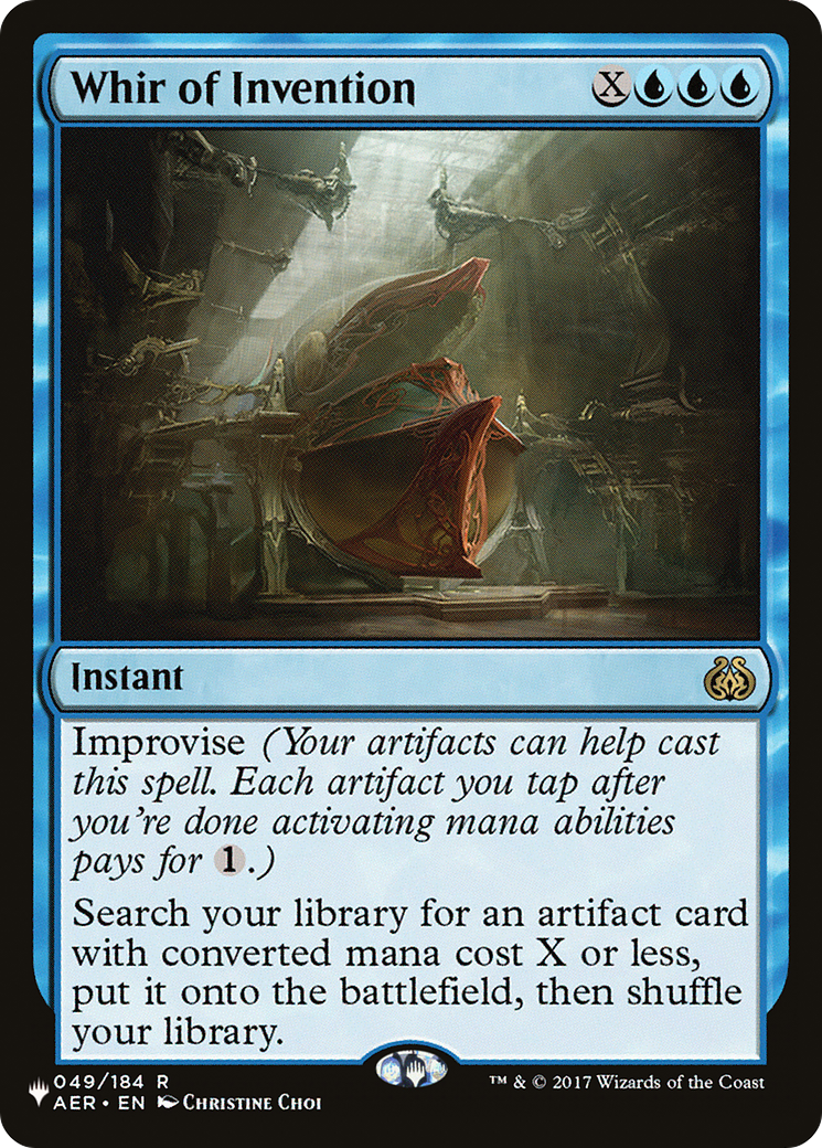 Whir of Invention (PLST-AER-49)  - The List