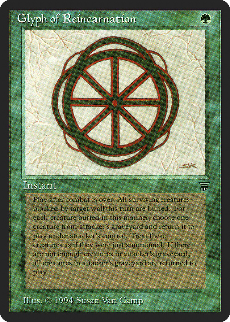 Glyph of Reincarnation (LEG-)  - Legends