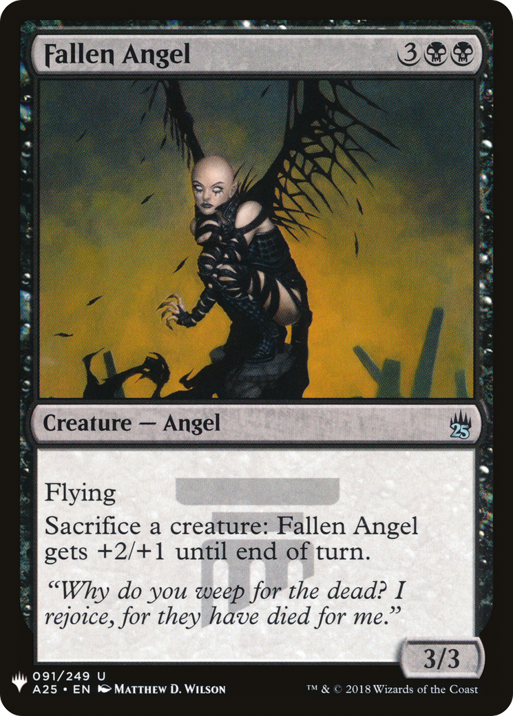 Fallen Angel (LIST-091)  - The List