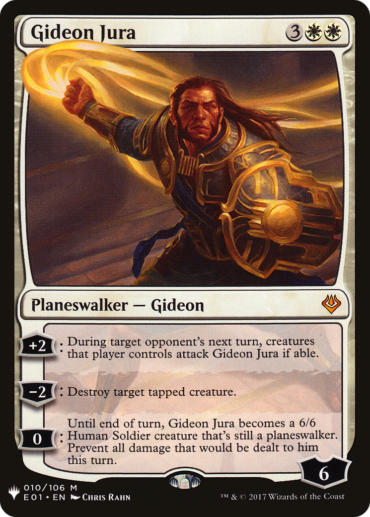 Gideon Jura (LIST-E01-10)  - The List