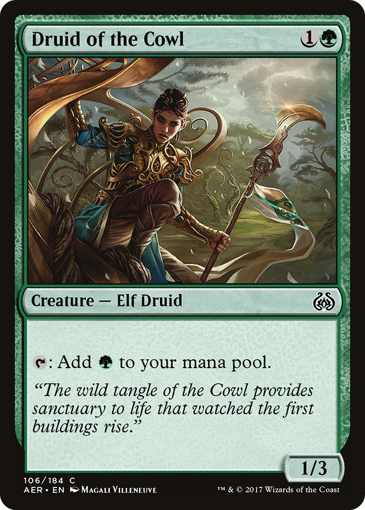 Druid of the Cowl (AER-106)  - Aether Revolt