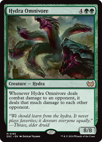 Hydra Omnivore (DSC-185)  - Duskmourn: House of Horror Commander