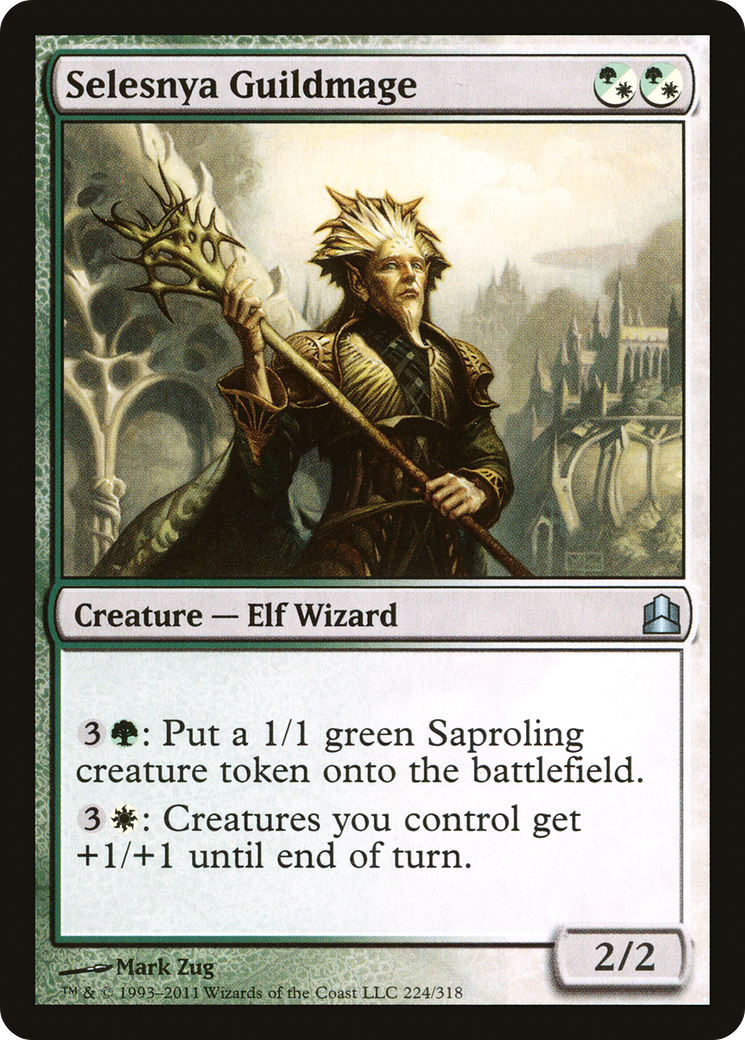 Selesnya Guildmage (CMD-224)  - Commander 2011