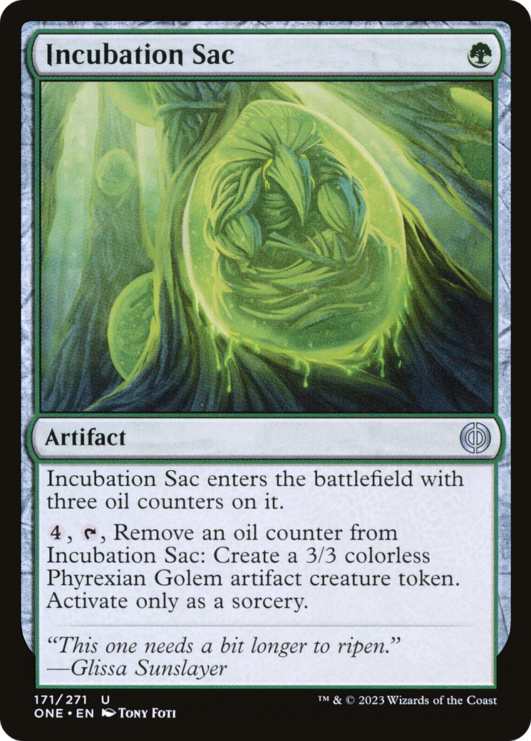 Incubation Sac (ONE-171)  - Phyrexia: All Will Be One