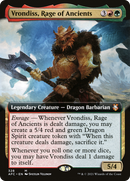 Vrondiss, Rage of Ancients (Extended Art) (AFC-328)  - Forgotten Realms Commander: (Extended Art)