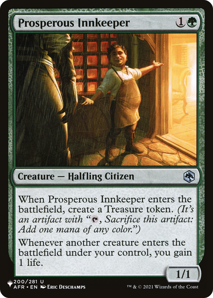 Prosperous Innkeeper (LIST-AFR-200)  - The List