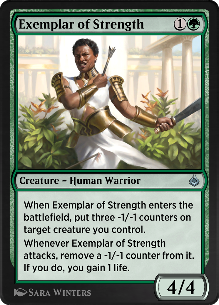 Exemplar of Strength (AKR-190)  - Amonkhet Remastered