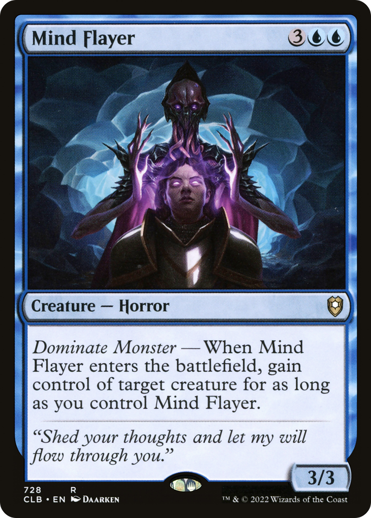 Mind Flayer (CLB-728)  - Commander Legends: Battle for Baldur's Gate