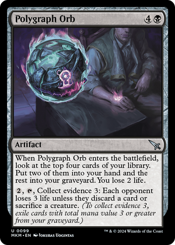 Polygraph Orb (MKM-099)  Foil - Murders at Karlov Manor