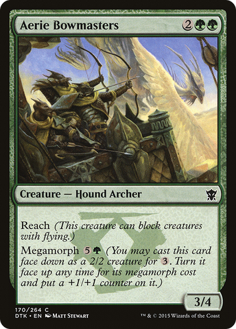 Aerie Bowmasters (DTK-170)  - Dragons of Tarkir