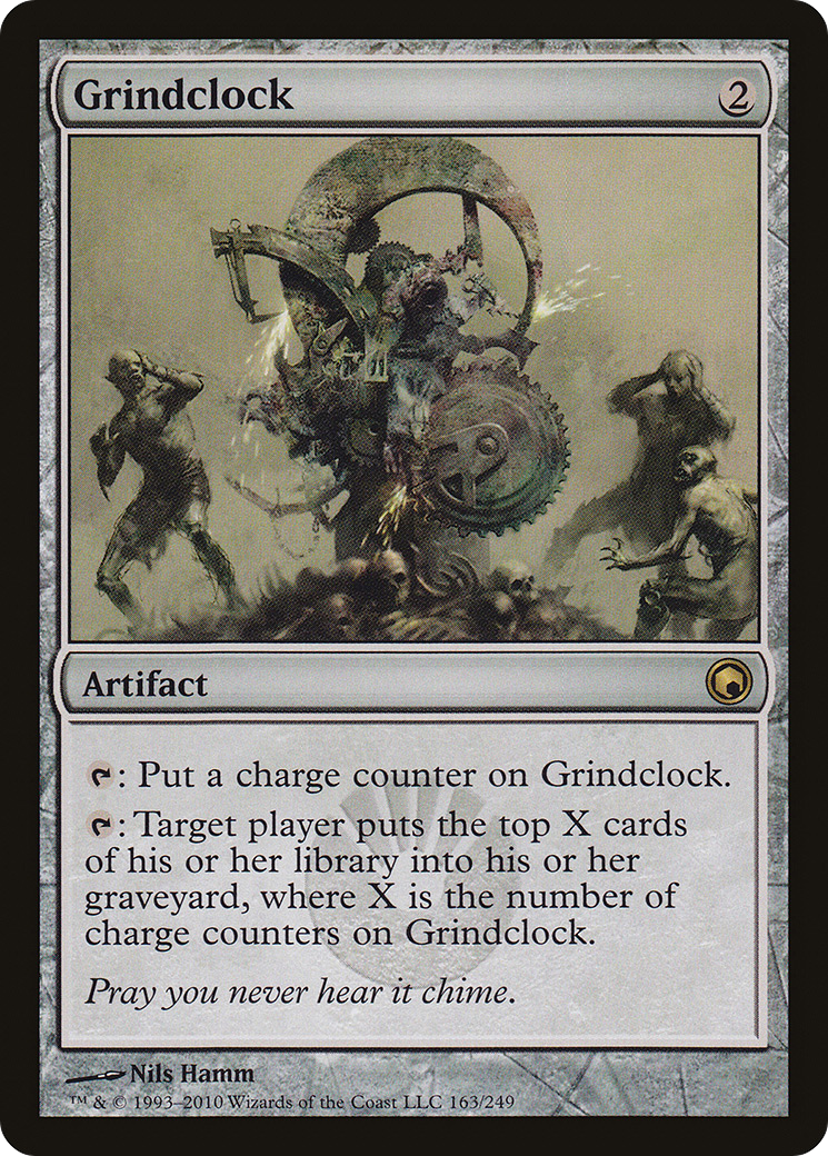 Grindclock (SOM-163)  Foil - Scars of Mirrodin