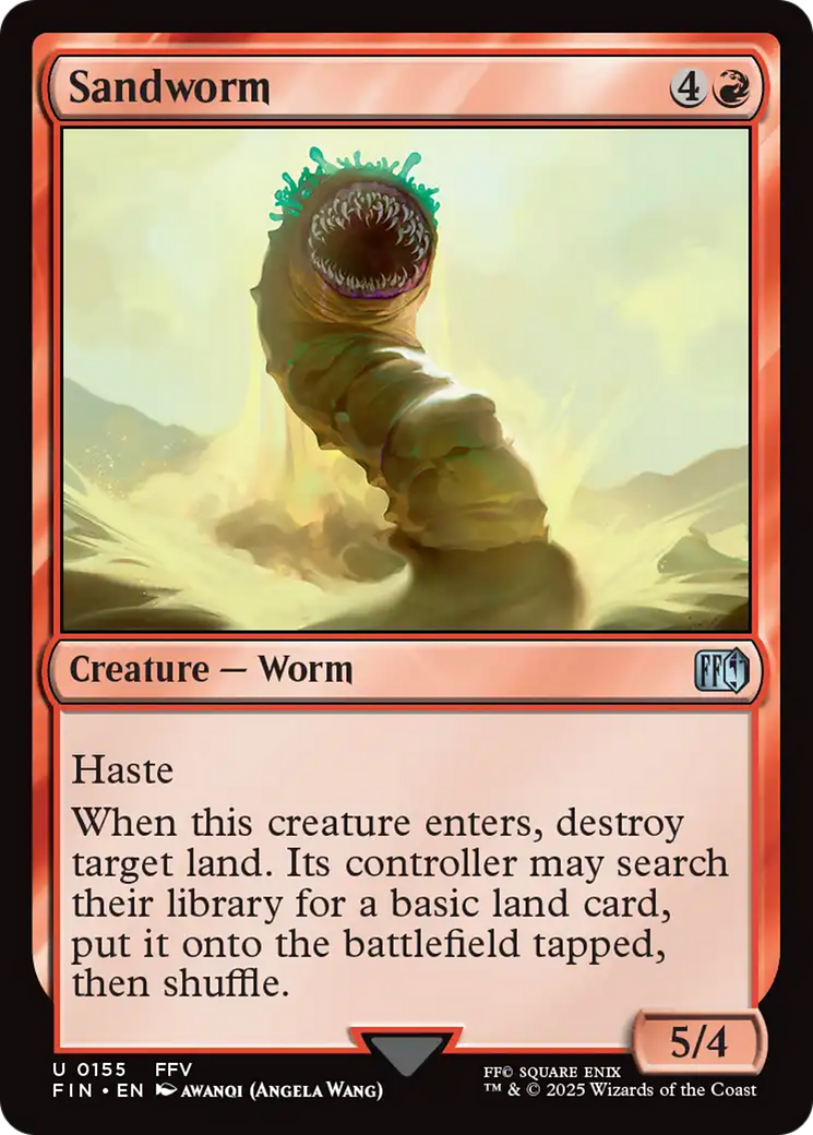 Sandworm (FIN-155)  - FINAL FANTASY