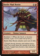 Battle-Mad Ronin (CHK-156)  Foil - Champions of Kamigawa