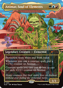 Animar, Soul of Elements (Rainbow Foil) (SLD-1891)  Foil - Secret Lair Drop (Borderless)