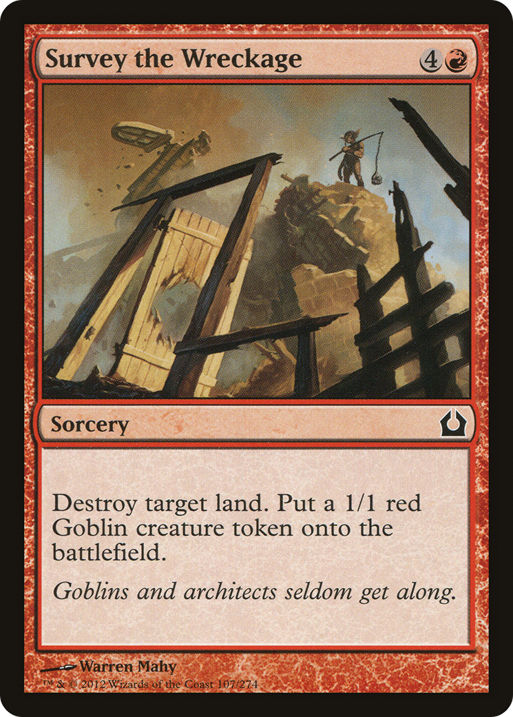 Survey the Wreckage (RTR-107)  - Return to Ravnica