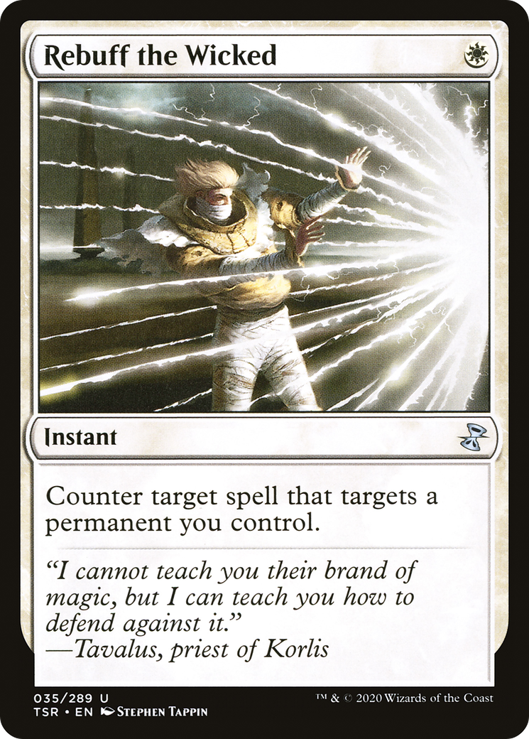 Rebuff the Wicked (TSR-035)  Foil - Time Spiral Remastered