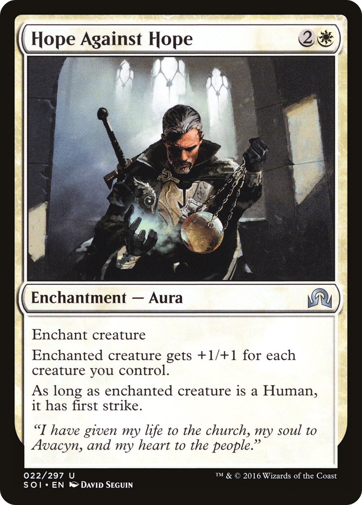 Hope Against Hope (SOI-022)  - Shadows over Innistrad