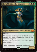Ikra Shidiqi, the Usurper (TDC-100) - Commander: Tarkir: Dragonstorm