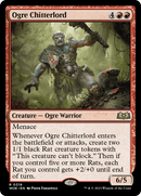 Ogre Chitterlord (WOE-319)  Foil - Wilds of Eldraine